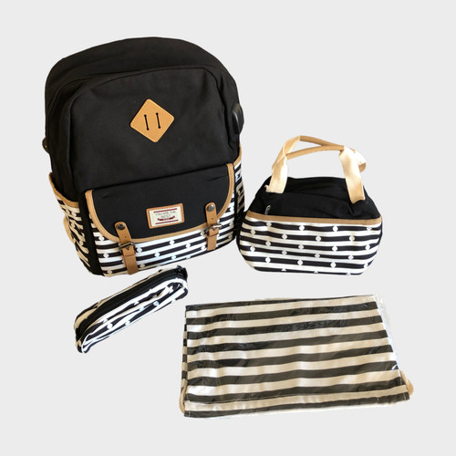 Canvas nylon backpack - canvas,