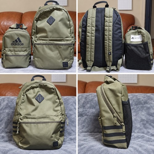 Adidas backpack and - lunch, bag