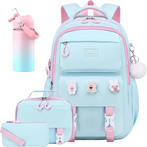 School backpack 4pcs - school,