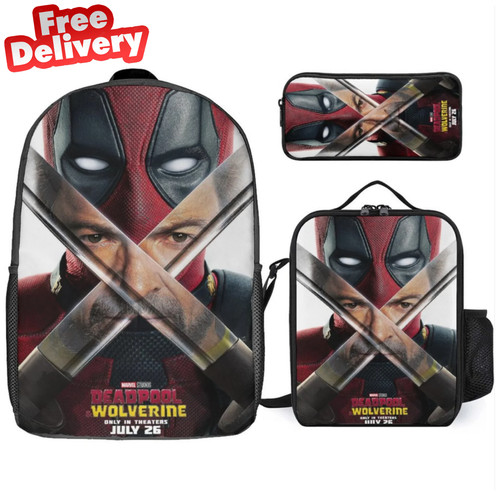Kids deadpool wolverine 3pcs - wolverine,