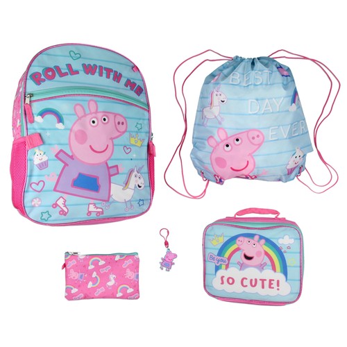 Peppa pig backpack travel - pig,