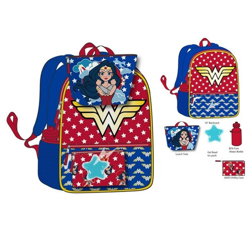 Bioworld wonder woman - bioworld, 5-piece