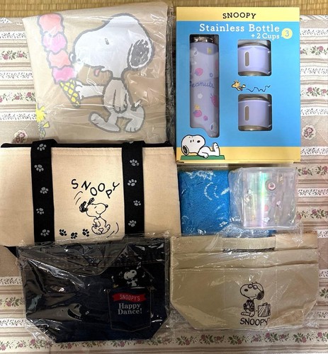Snoopy character goods set - snoopy,