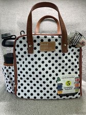 Fit & Fresh White/Black Dots