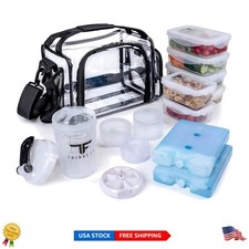 BPA-Free Clear Lunch Bag With