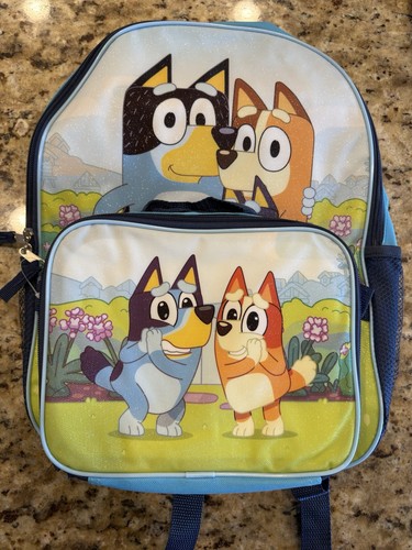 Bluey sparkle backpack - 17”,